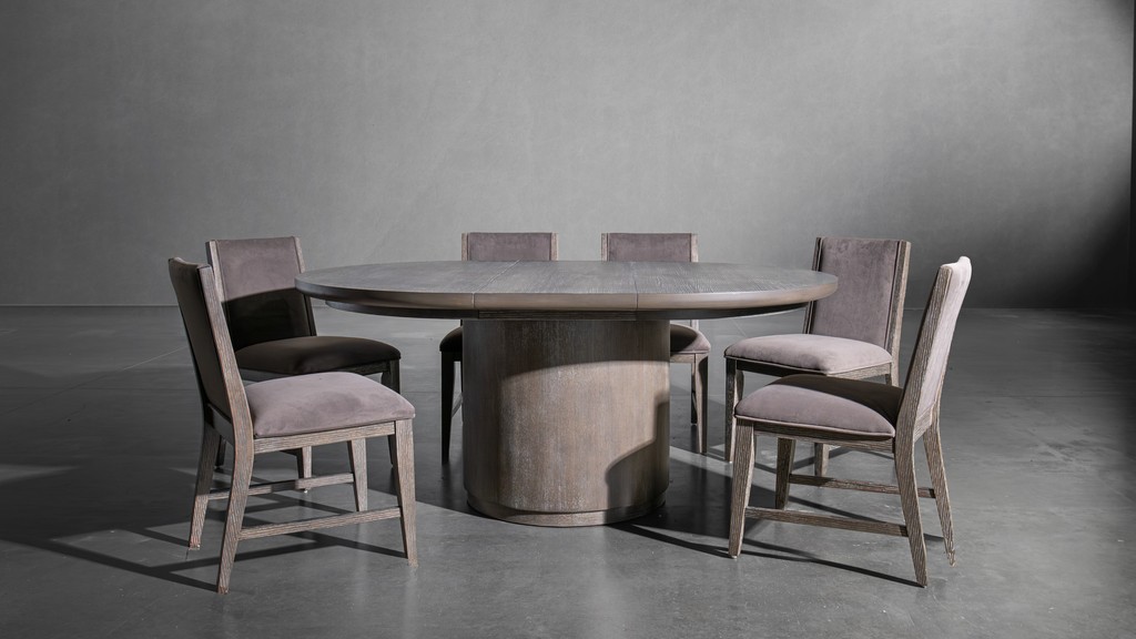 Dining Table Grey Spotlight Silo Photography