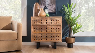 Modern Credenza Lifestyle Photography Texas