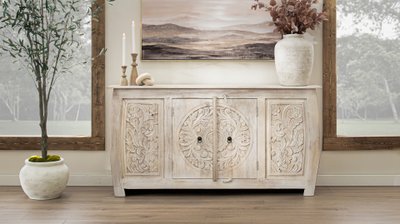 Designer Sideboard Photography Texas
