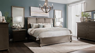 Dallas Commercial Photography of Styled Bedroom Scene