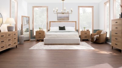 Modern Farmhouse Bedroom | Dallas Commercial Photo
