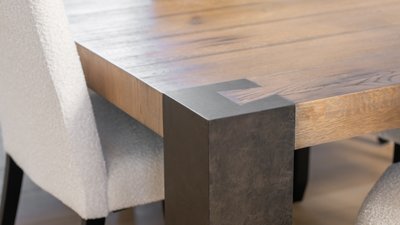 Editorial Table Corner Detail | Dallas Product Photo