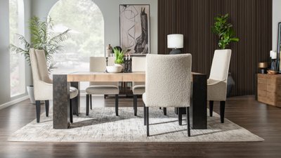 Dallas Commercial Photography of Styled Dining Set