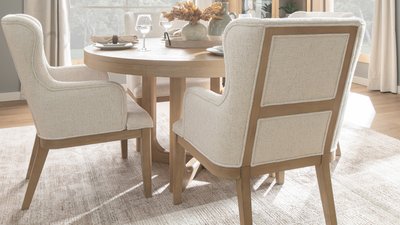 Modern Wingback Chair  Light and Airy Interior