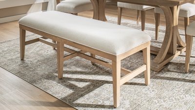 Dining Bench Detail Photography Dallas