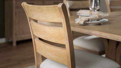 Dining Chair Back Detail | Dallas Editorial Photo