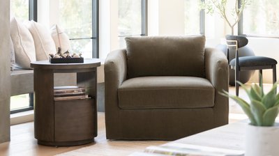Armchair Lifestyle Scene | Dallas Furniture Studio