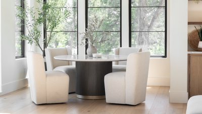 Styled Modern Dining Table Scene | Dallas Studio
