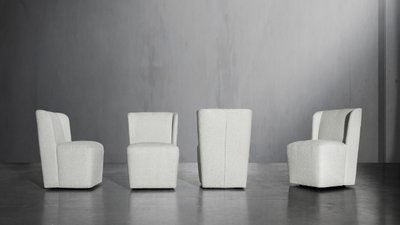 Modern Dining Chairs Grey Silo Photography Dallas