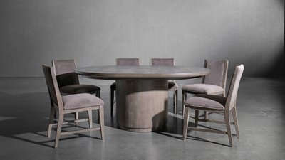 Dining Table Grey Spotlight Silo Photography