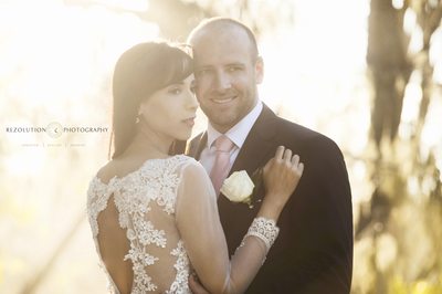 backlit wedding photos Gold Coast