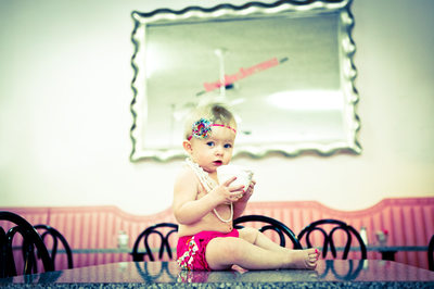 Phoenix Family Photography - Ice Cream Parlor