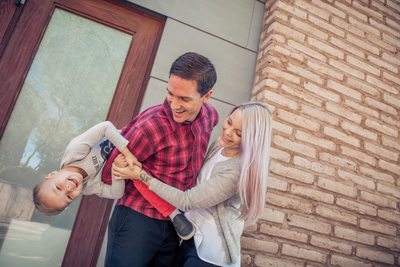 Family Photography at Market at DC Ranch Scottsdale