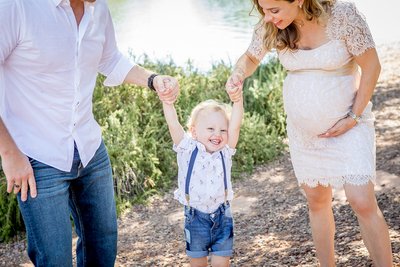 Phoenix Family Photographers - Swinging Child