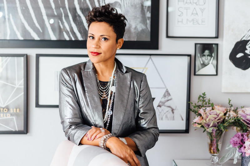 Lifestyle branding portrait entrepreneur Kathy Romero