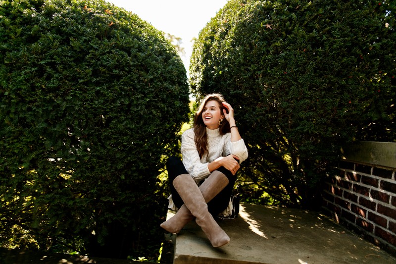 Personal Branding session Central Park garden