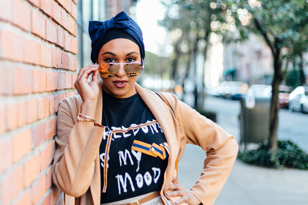 NYC Hijabi blogger Lifestyle portraits