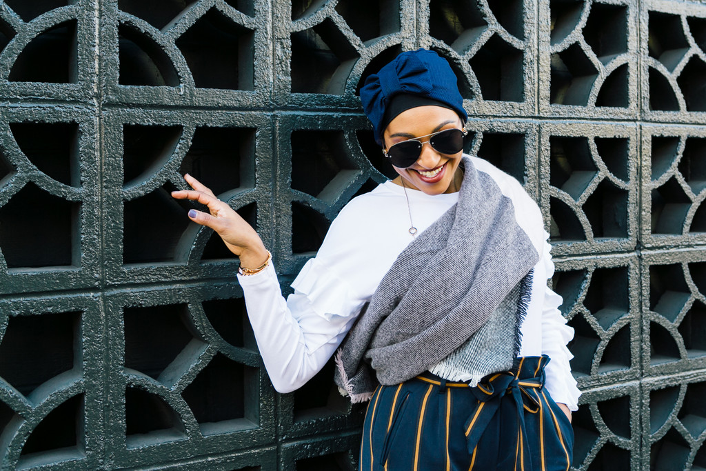Hijabi Lifestyle portraits entrepreneur