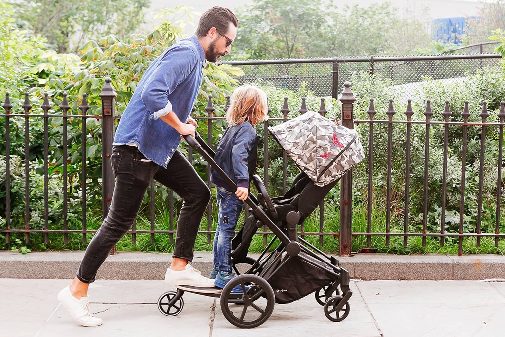 young father NYC lifestyle commercial photography