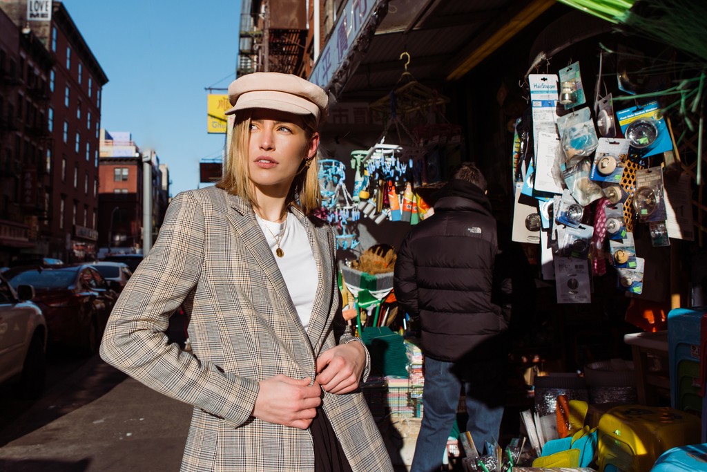 NYC editorial fashion photography Chinatown
