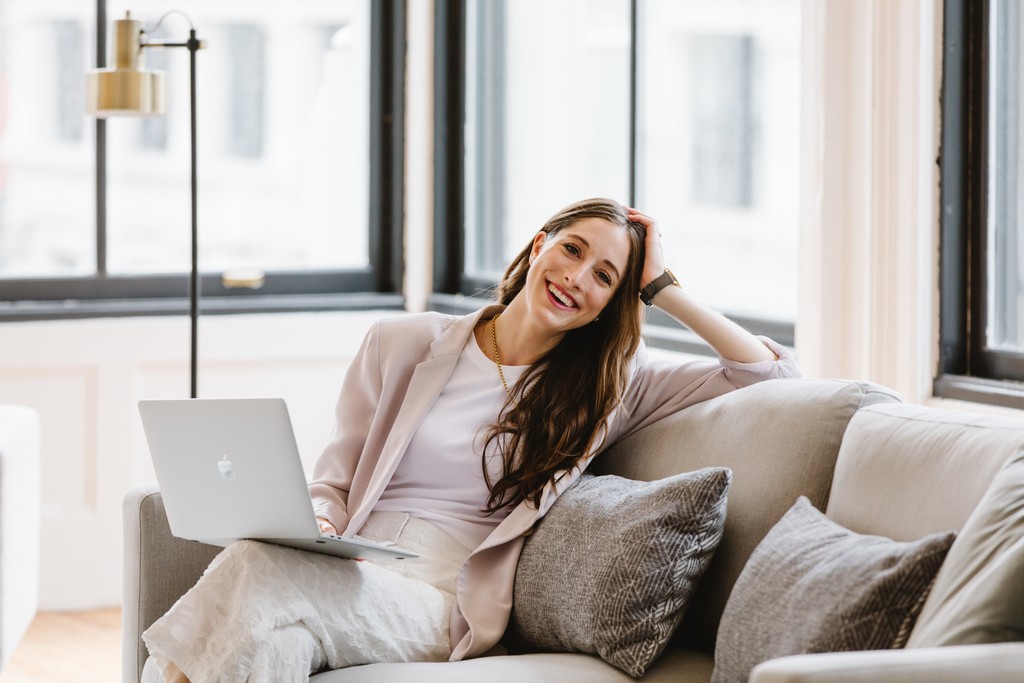 Entrepreneur Woman branding Portrait Modern Office
