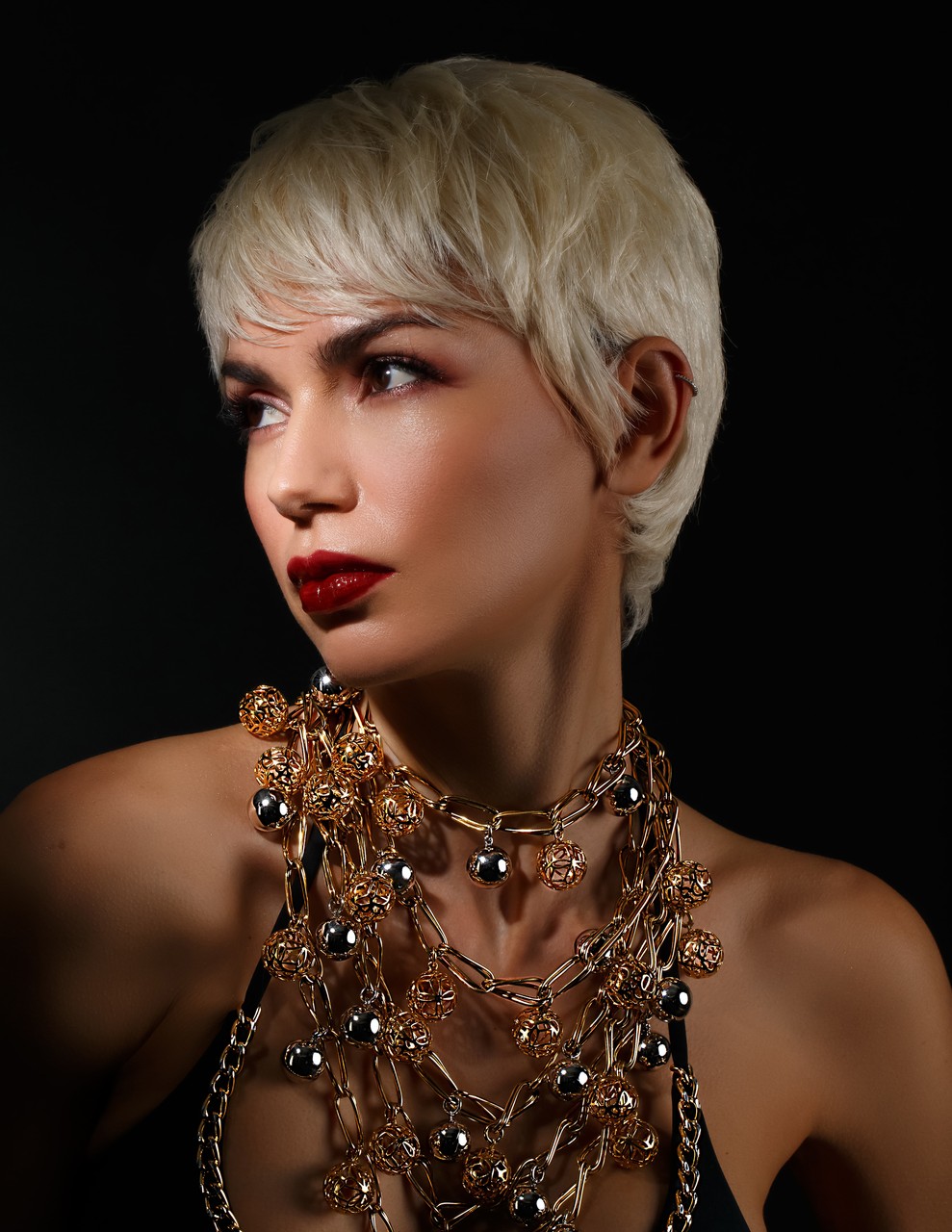 bold 90s style fashion portrait photography NYC