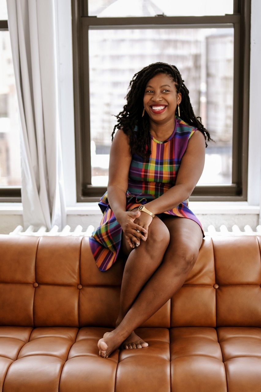 Creative Female Founder Branding Photo NYC office