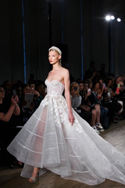 NY LUXURY BRIDAL FASHION WEEK | Inbal Dror Bridal fashion runway