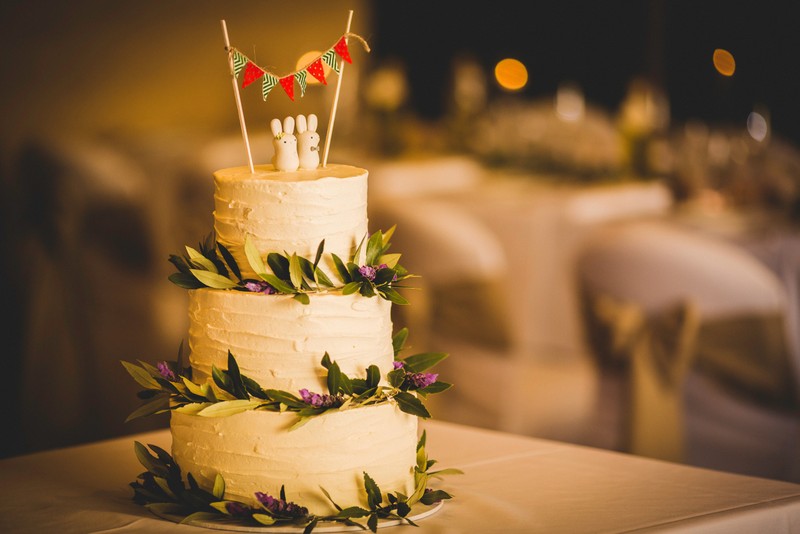 Melbourne Wedding Reception Photo: wedding cake