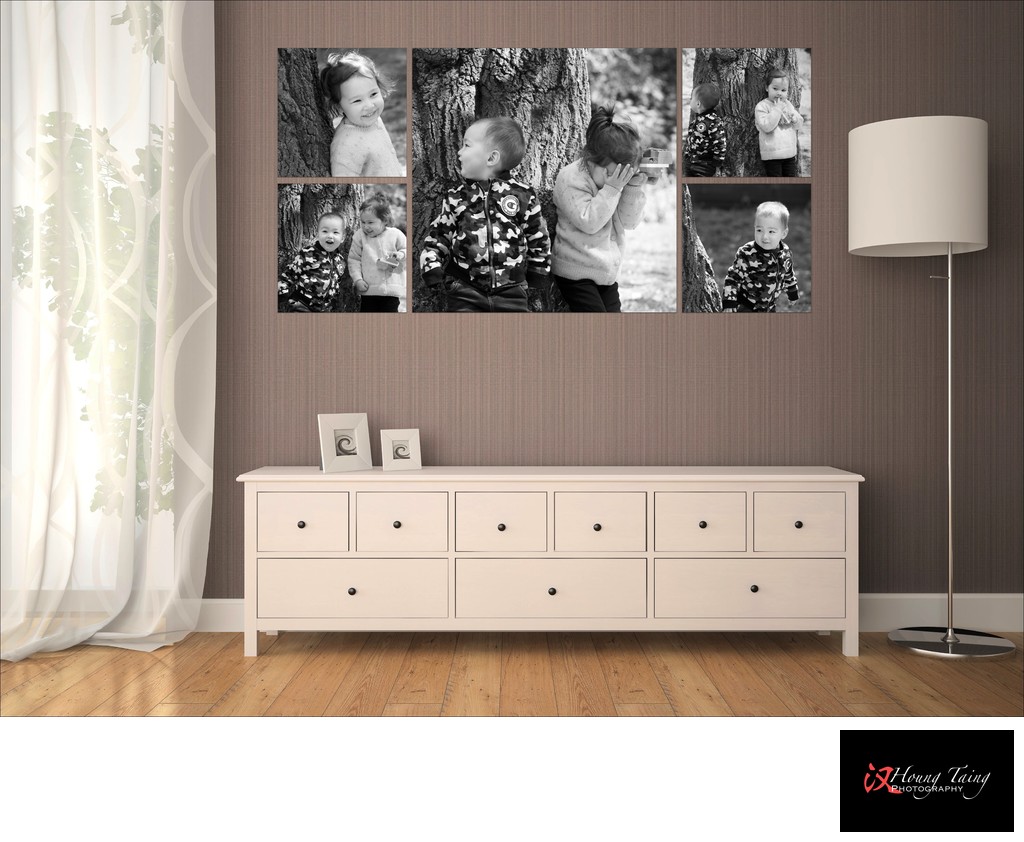 Melbourne Family Photography wall art composition