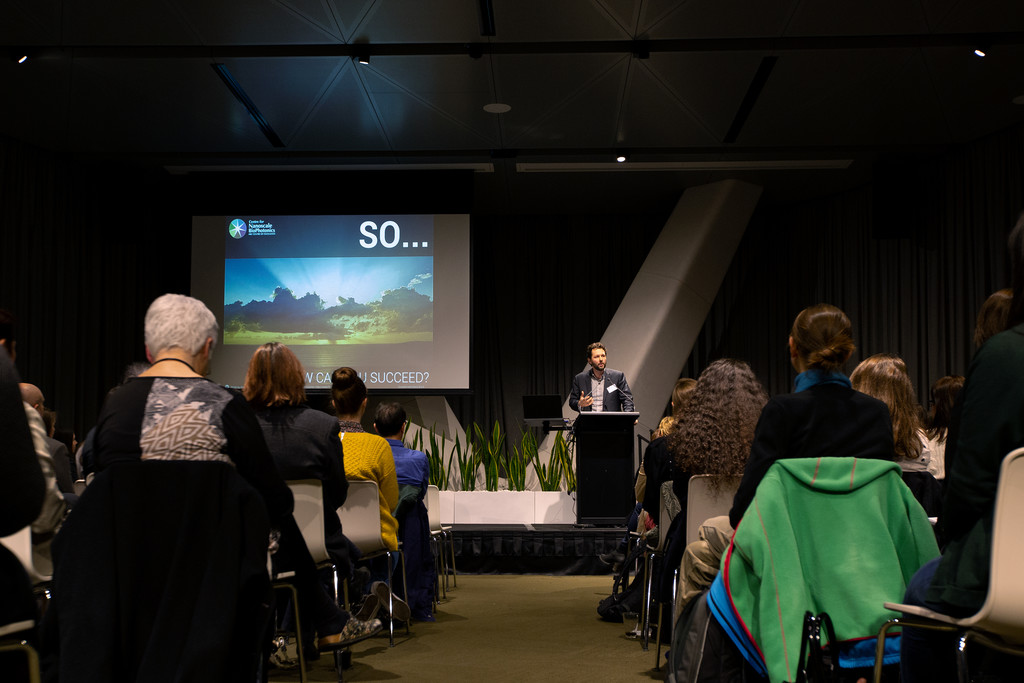 Melbourne Event Photography: keynote speaker