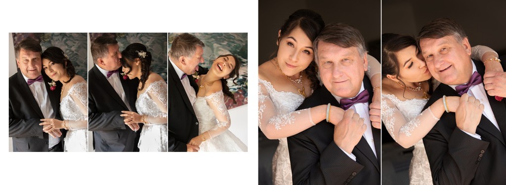 Brunswick Wedding Photography Album: Dad & Daughter