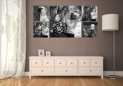 Melbourne Family Photography wall art composition