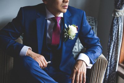Melbourne Groom Wedding Photo: details