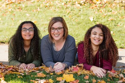 family outdoor portrait