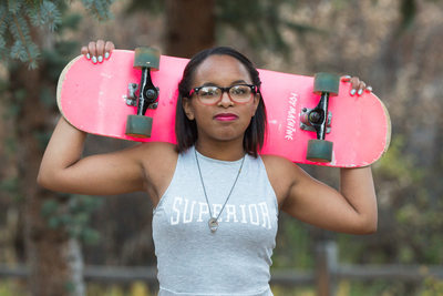 Senior Photography Skateboard Colorado Springs
