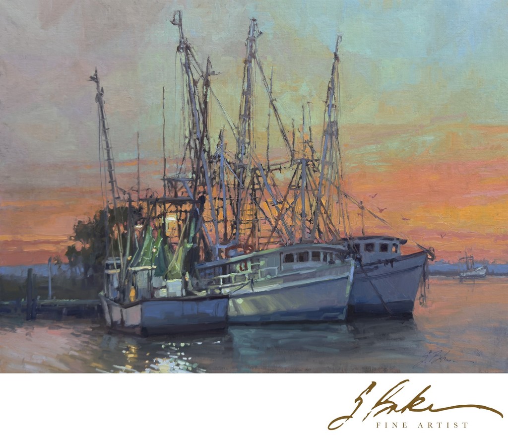 Moored at Sundown