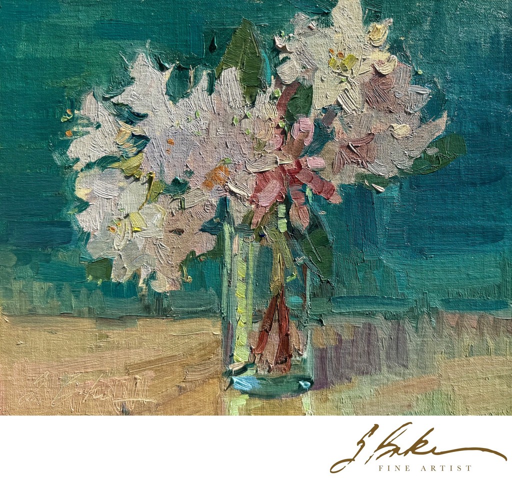 Rhododendrons in White