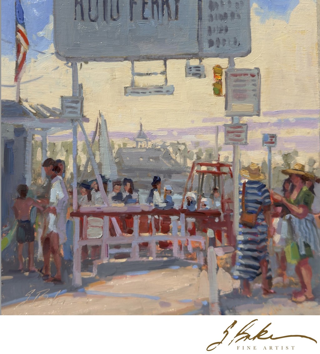 Waiting for the Ferry