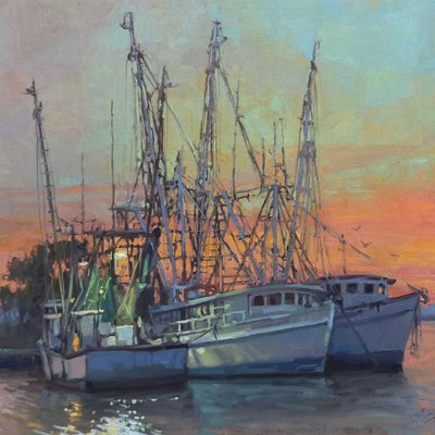 Moored at Sundown