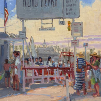 Waiting for the Ferry