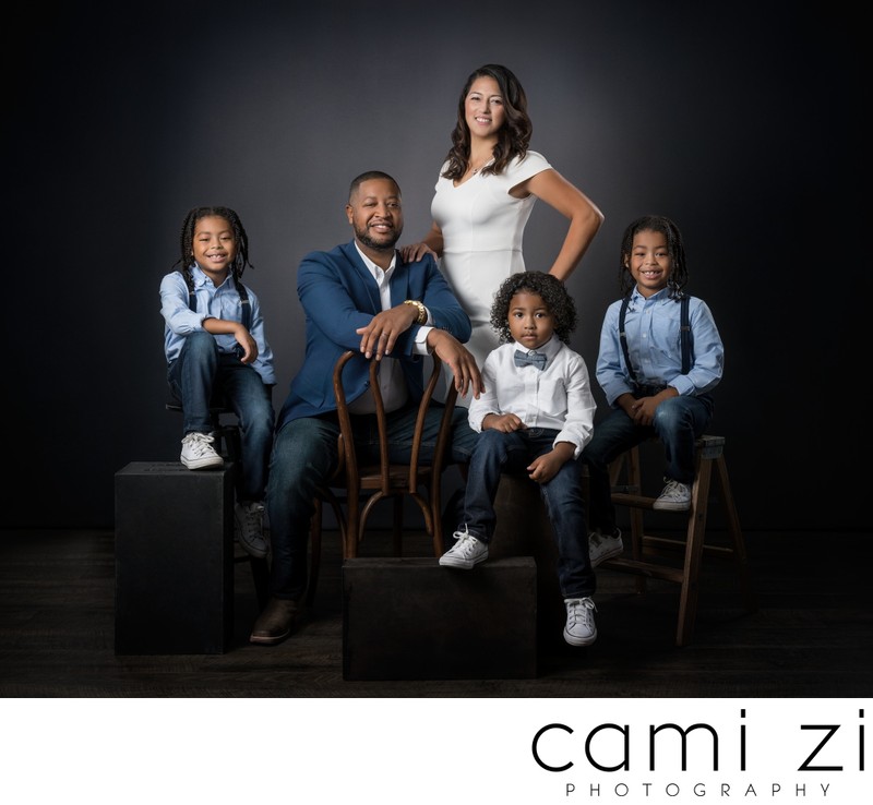 studio family portrait photography