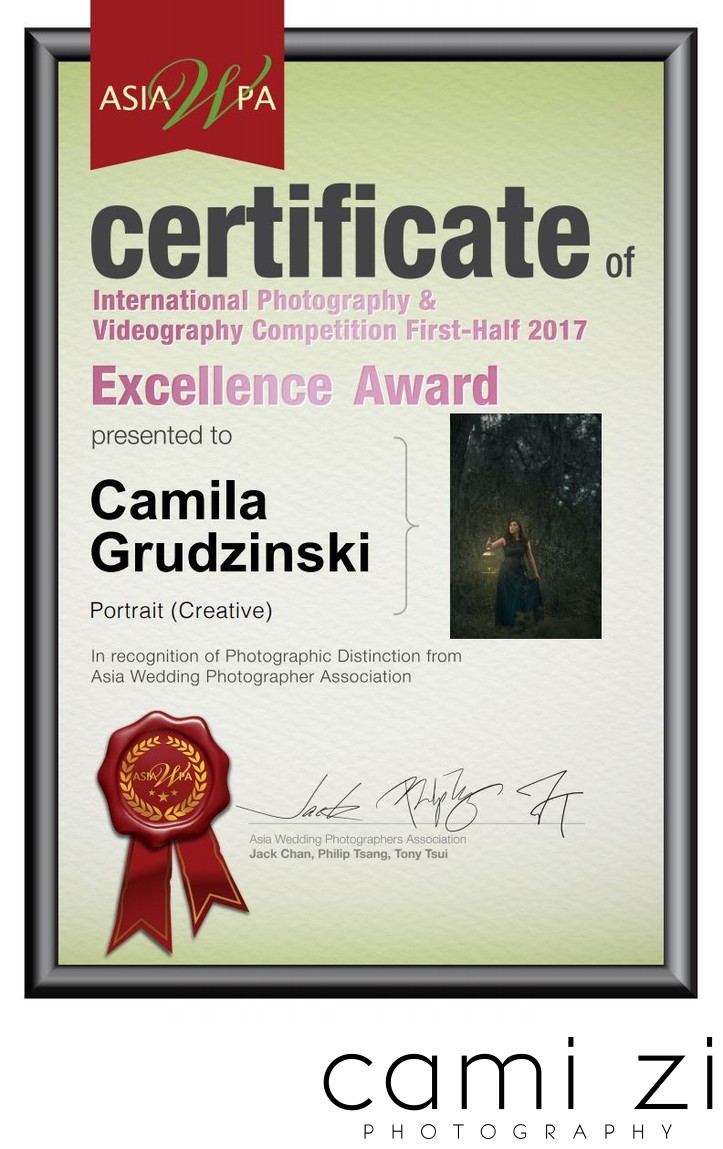 Creative Portrait Photography Excellence Award