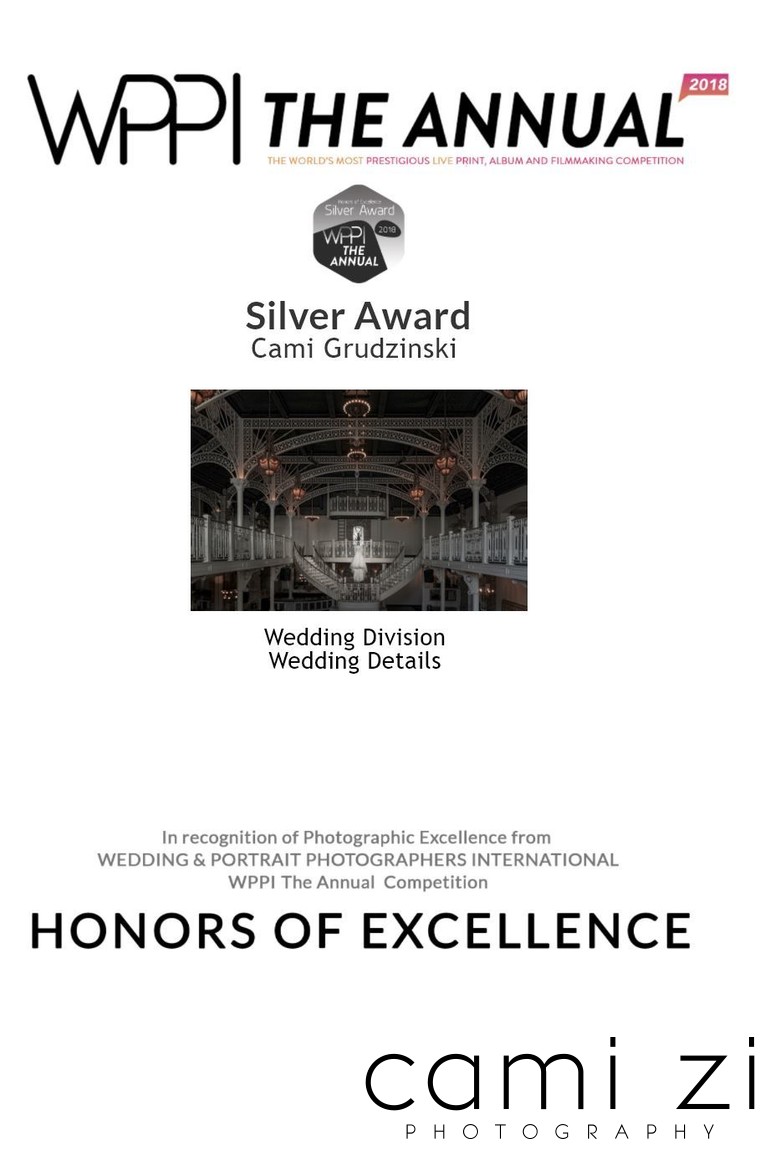 Wedding Detail Photography Silver Award - WPPI