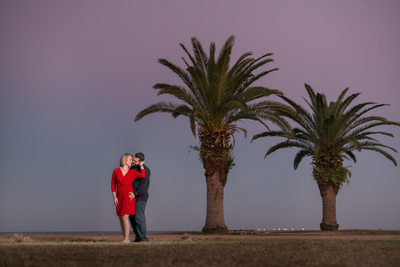 St Peterburg Sunset Engagement