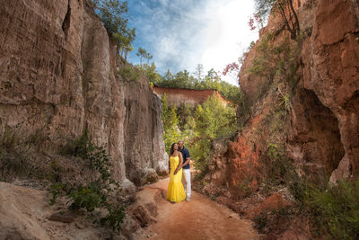 Providence Canyon Engagement