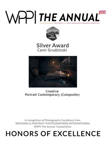 Self Portrait Award WPPI 2018