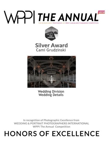 Wedding Detail Photography Silver Award - WPPI