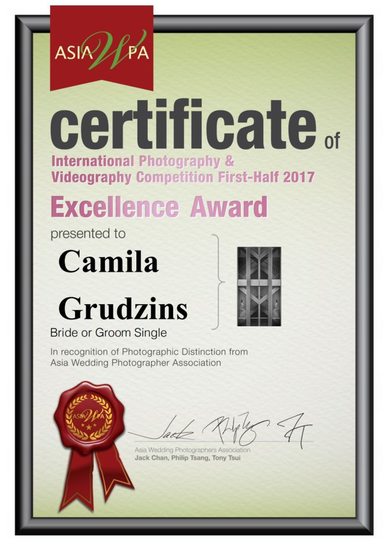 Bridal Alone Photography Excellence Award Asia WPA