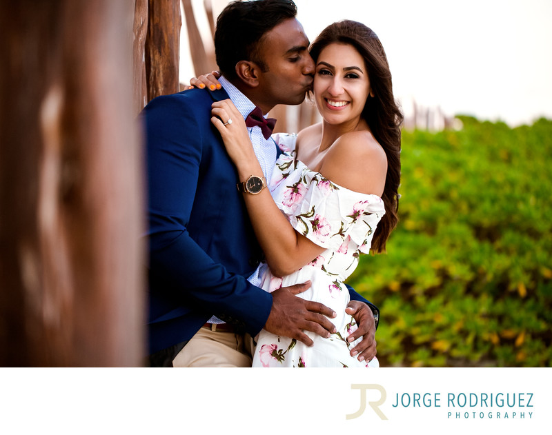 Engagement Portraits at The Ritz Carlton Cancun Mexico